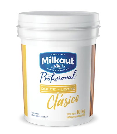 Dulce de Leche Clásico Milkaut 10 Kg
