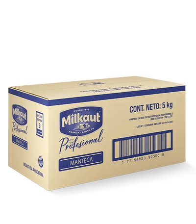 Manteca sin Sal Milkaut x 5 Kg