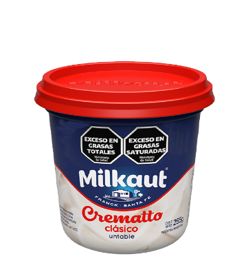 Queso Crematto Clásico Milkaut x 285 Grs.