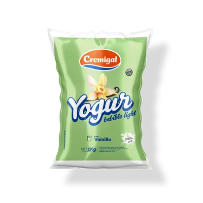 Yogur Descremado Vainilla Cremigal x 900 Grs.