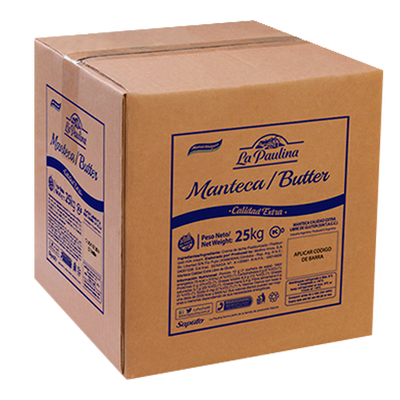 Manteca La Paulina x 25 Kg.