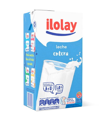 Leche Entera Ilolay x 1 Lts.