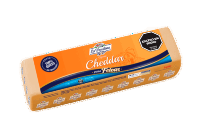 Queso Cheddar Barra La Paulina x 3.5 Kg