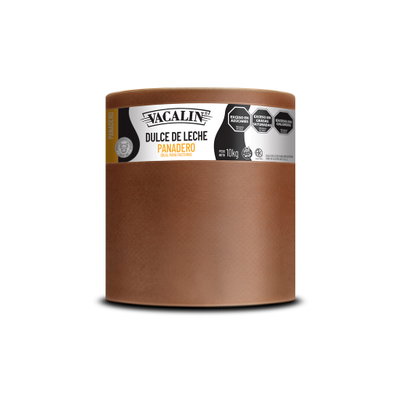 Dulce de Leche Panadero Vacalin x 10 Kg. Carton