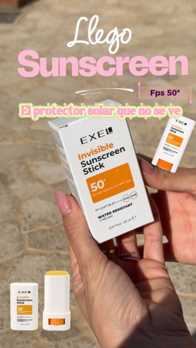 PROTECTOR SOLAR en barra (invisible)
