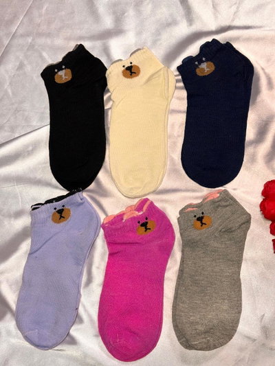 Medias  de Ositos- Pack x 3