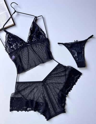 Pijama Greta - Set de 3 Piezas