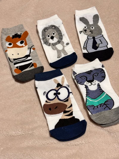 Medias Animalitos-Pack x 3