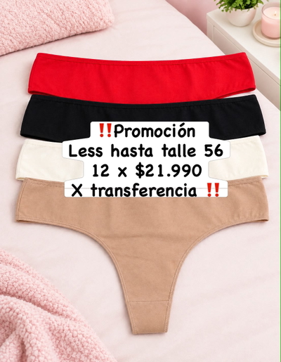 Colales Especial -Hasta talle 56- Docena