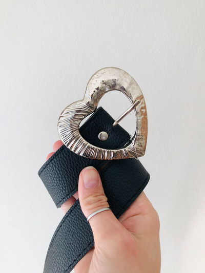 Cinto hebilla corazón