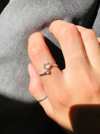 Anillo dos corazones mod1 (PL)