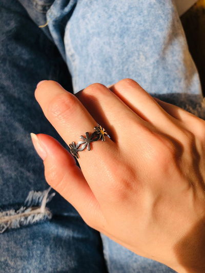 Anillo margaritas (AQ)