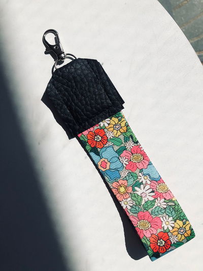 Llavero correa - Flores
