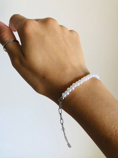 Pulsera perlas + Kyra (AQ)