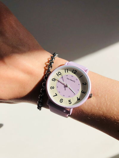 Reloj silicona - Lila