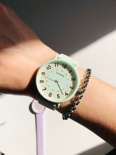 Reloj silicona - Verde agua