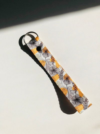 Llavero correa arandela - Hojas