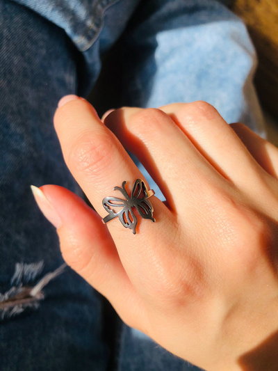 Anillo mariposa grande mod2 (AQ)