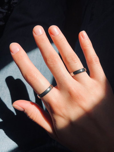 Anillo alianza gruesa (AQ)