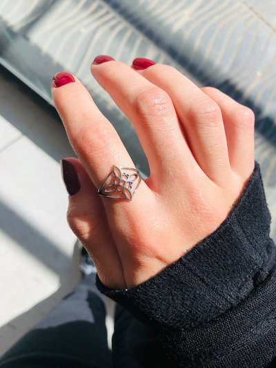 Anillo nudo de bruja mod2 (AQ)