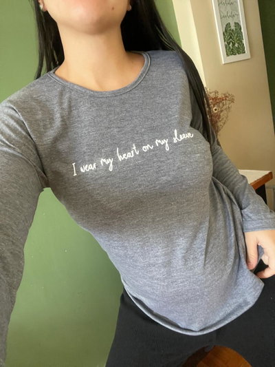 Remera I Wear (manga larga)