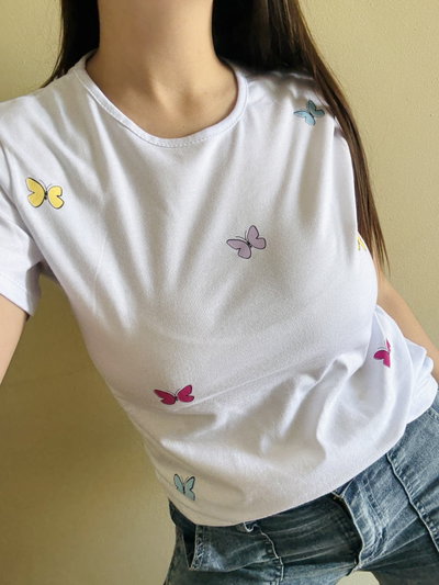 Remera Mariposas