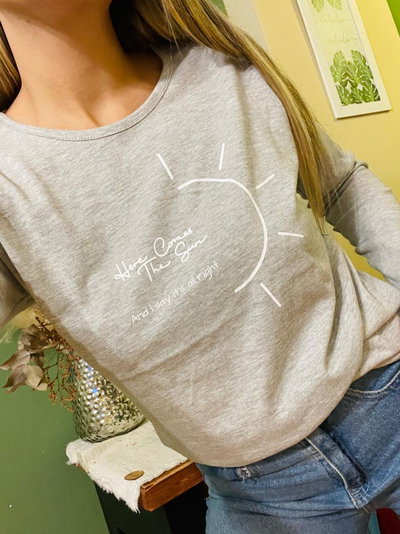 Remera Sol (manga larga)