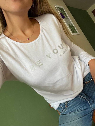 Remera Be You (manga larga)