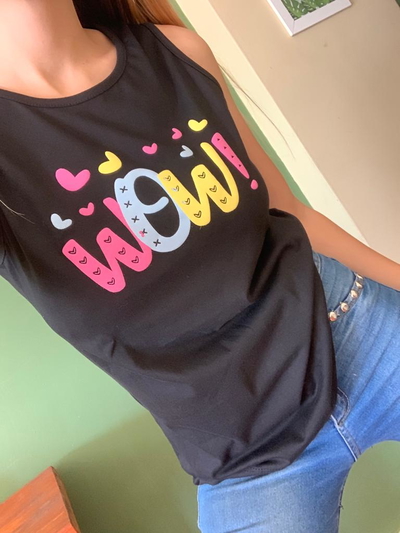 Musculosa Wow