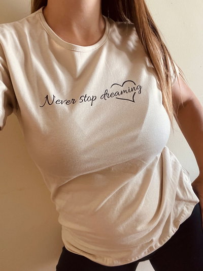 Remera Never Stop