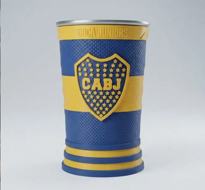 Vaso fernetero boca juniors 