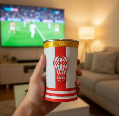 Vaso fernetero huracán tipo camiseta 