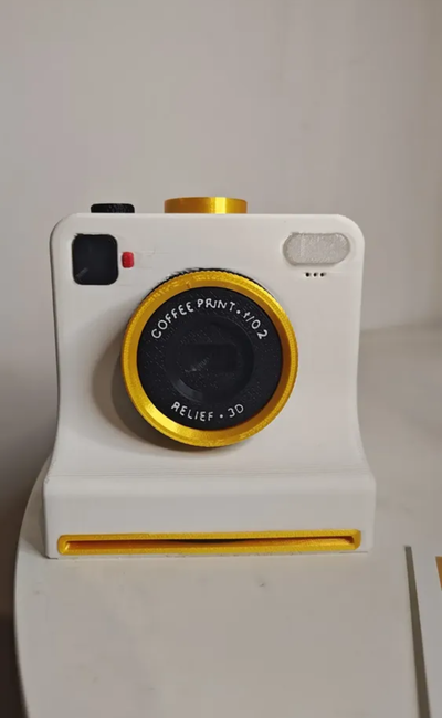 Latte shot camara que imprime en cafe 