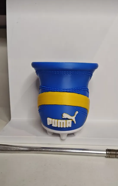 Mate botín borussia con costura rosario central