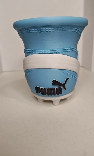 Mate botín borussia con costura belgrano de Córdoba 