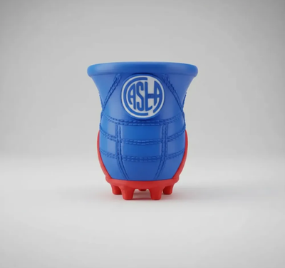 Mate botín borussia con costura san lorenzo