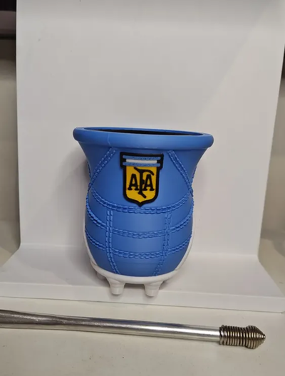 Mate botín borussia con costura argentina