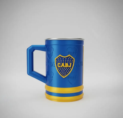 Vaso chop boca mango ergonomico