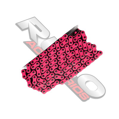 Cadena De Transmision 428H - 118L Rosada