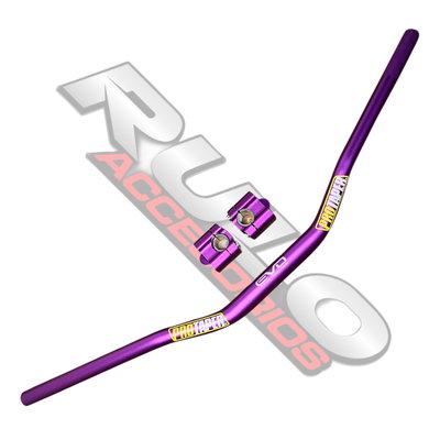 Manubrio Enduro ProTaper Con Elevadores Violeta