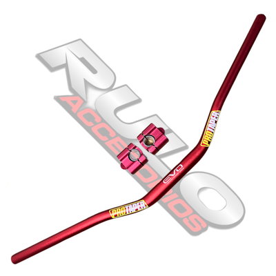 Manubrio Enduro ProTaper Con Elevadores Rojo