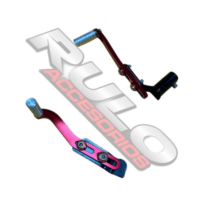 Pedal de Cambios Deportivo Rojo
