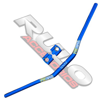 Manubrio Enduro ProTaper Con Elevadores Azul