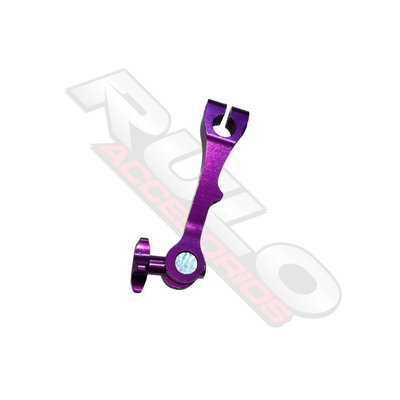Leva De Freno Anodizada Violeta