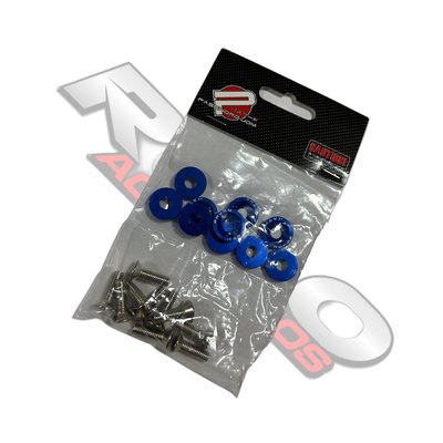 Arandelas Anodizadas M6 X10 Azul