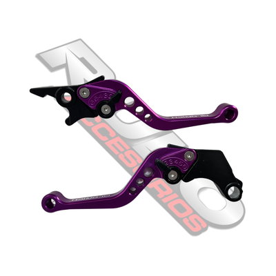 Palanca De Embrague y Freno Regulables Violeta