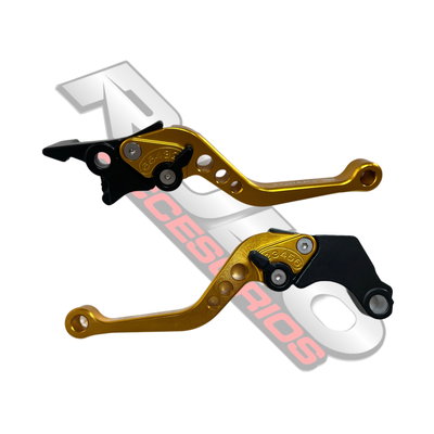 Palanca De Embrague y Freno Regulables Dorado