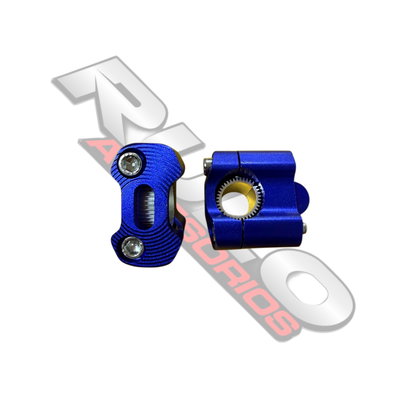 Elevadores De Manubrio Anodizado Azul