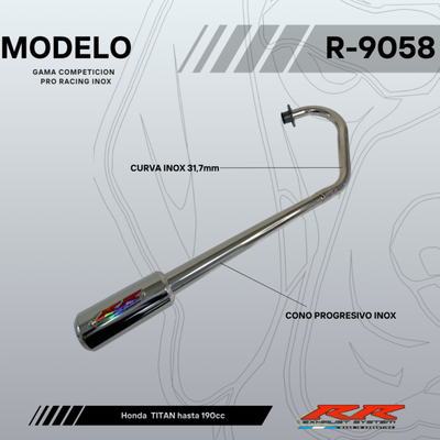 Escape RR R9058 Honda Titan 150cc