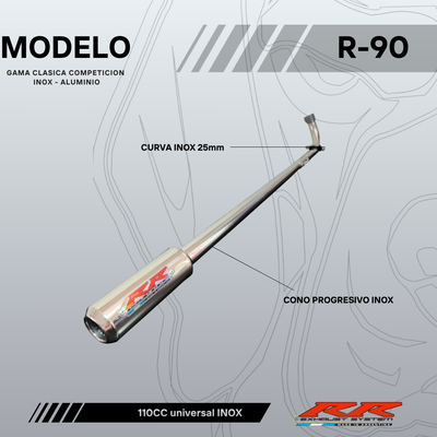 Escape RR R90 Competición 110cc